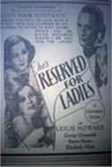Reserved for Ladies