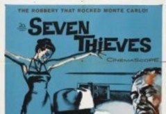 Seven Thieves (1960) with Edward G. Robinson and Rod Steiger