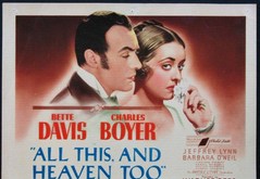 All This, And Heaven Too (1940)